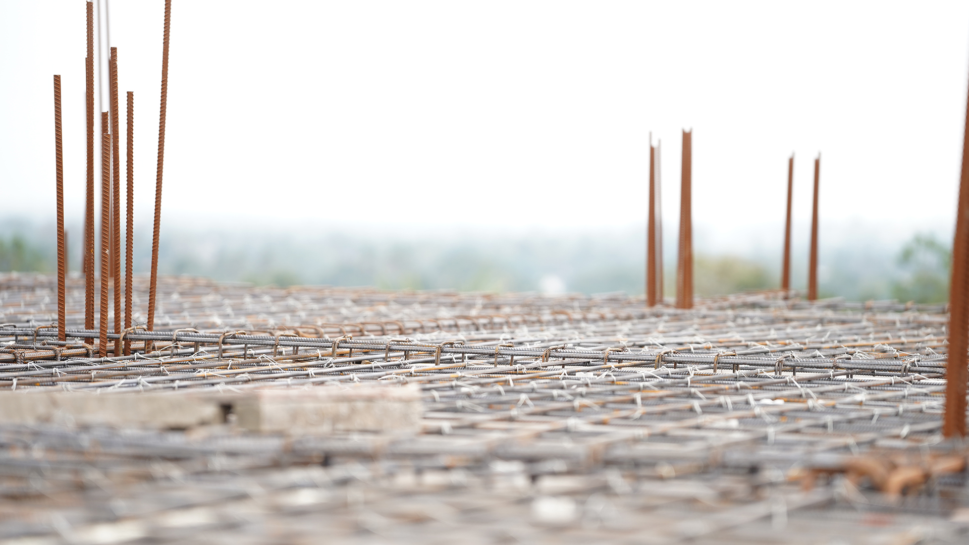 Modern architectural building